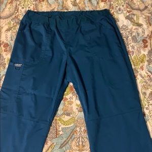 Cherokee workwear revolution Caribbean blue pants